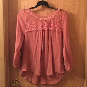 Nordstrom BP- Blue Pepper Long sleeve blouse