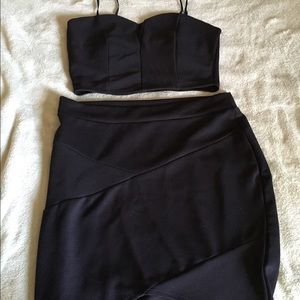 Top and skirt set