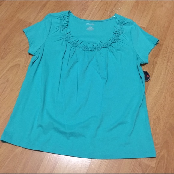 Turquoise Top - Picture 2 of 3