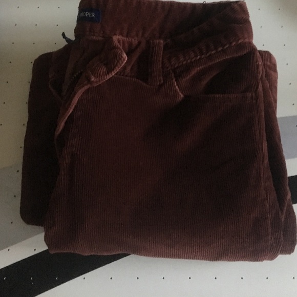 Boston proper burgundy jeans