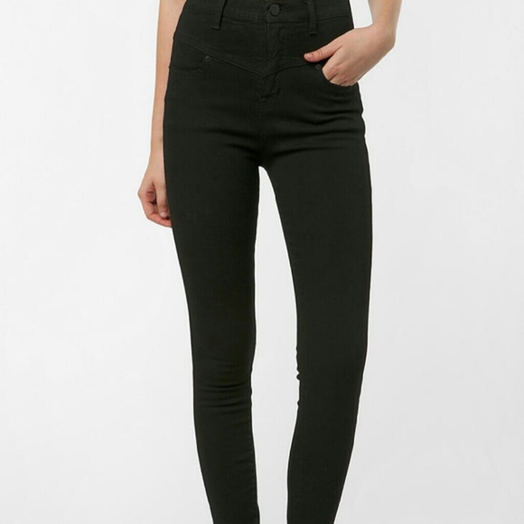 BDG high rise seam jean