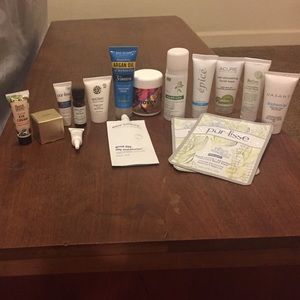Various beauty products