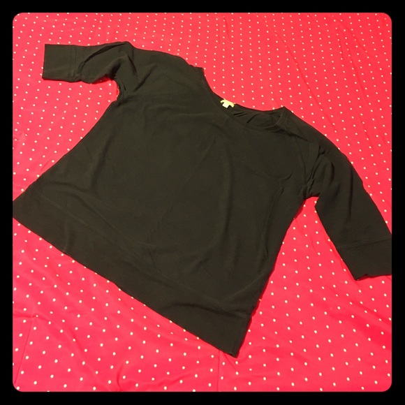 Gap lightweight sweatshirt 3/4 sleeves navy