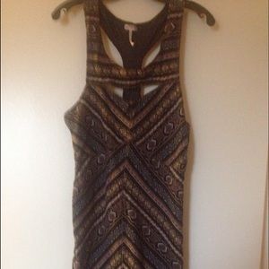 Free people tribal print dress