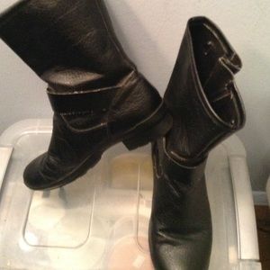 Woman's Combat Style high Boots