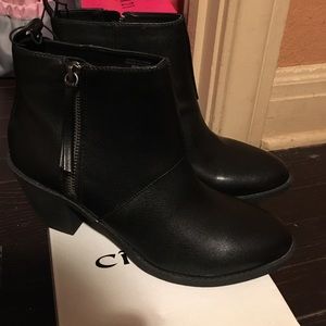 Black booties