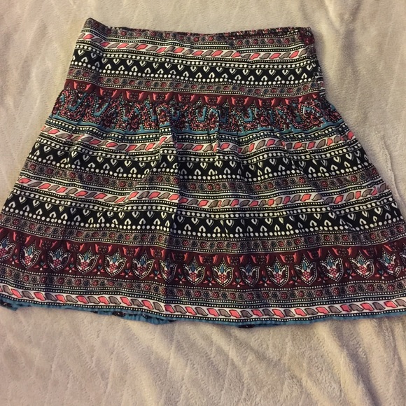 Tribal pattern skirt