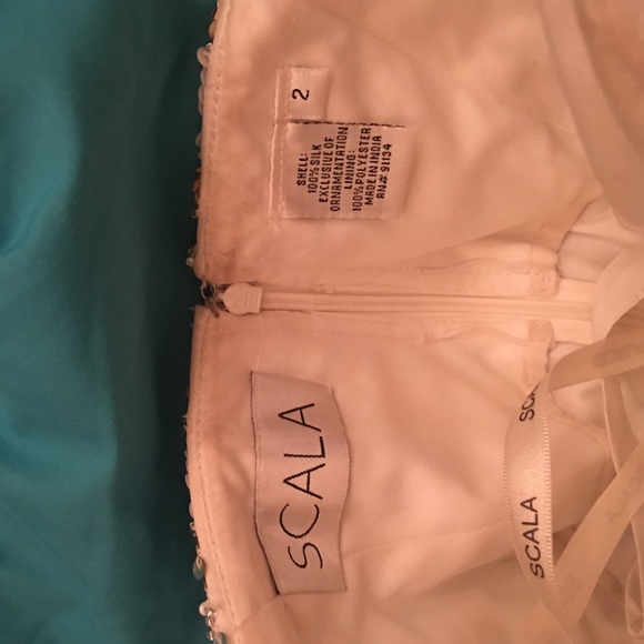 Scala sequined strapless dress - Picture 3 of 3