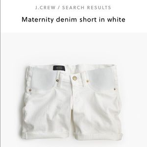 🍼J Crew maternity shorts. 🍼