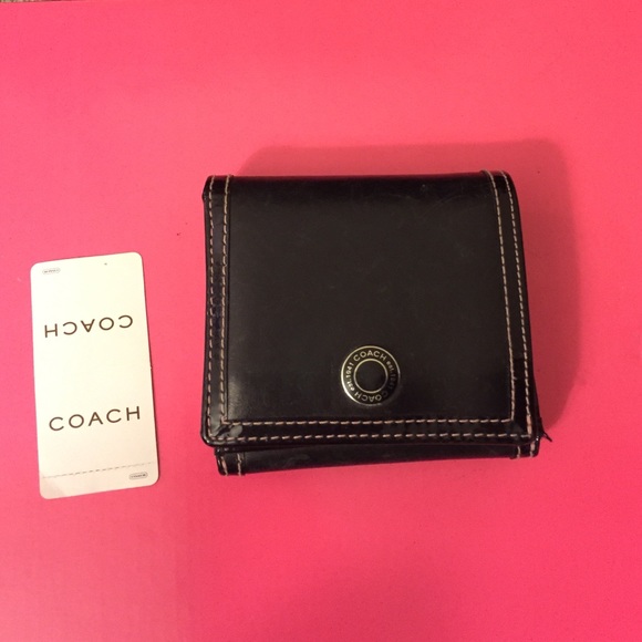 Black Coach Wallet