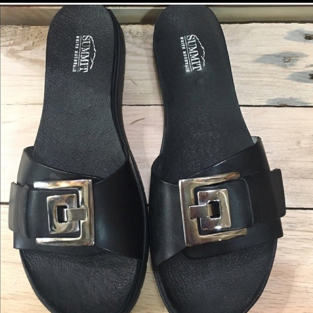 Summit White Mountain Vivecca Black Leather