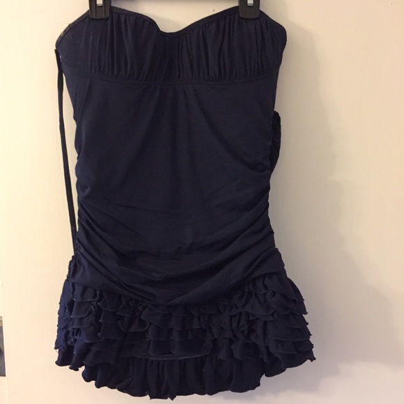 Juicy Couture One Piece Navy Bathing Suit