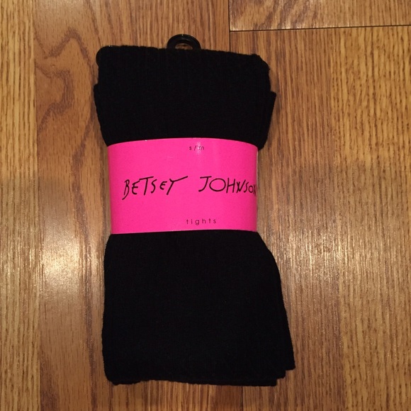 SALE 🎉 Betsey Johnson cable sweater tights NWT