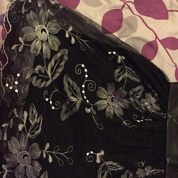 Leather Top Casual Dress☺️ - Picture 2 of 4