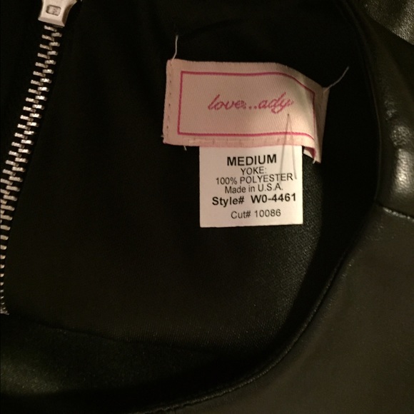 Leather Top Casual Dress☺️ - Picture 4 of 4