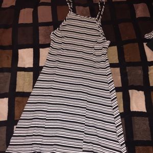 Black and white dress
