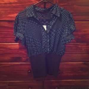 Brand New! Day to night blouse