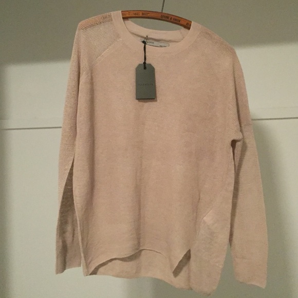 NWT all saints linen sweater final price! - Picture 3 of 4