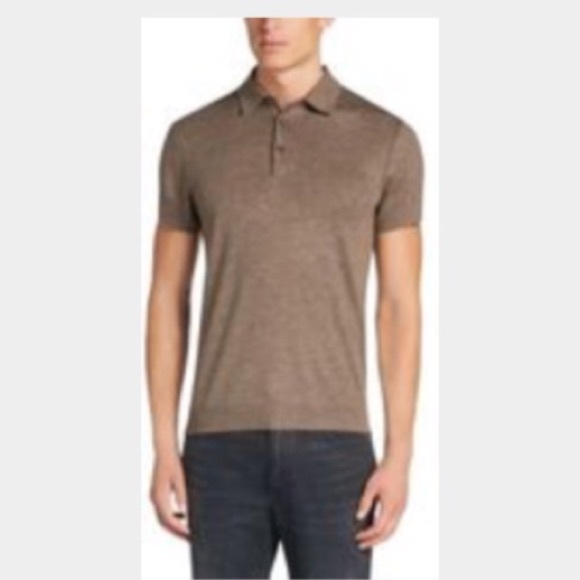 BOSS Hugo Boss Tan Polo Shirt