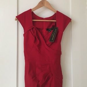 NWT Stop Staring Pin Up Dress Red