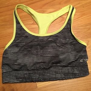Reversible sports bra
