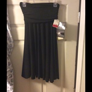Black stretchy skirt/ dress. Brand new with tags.