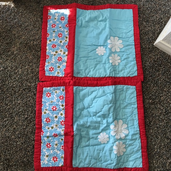 POTTERY BARN Hand quilted shams - Picture 4 of 4