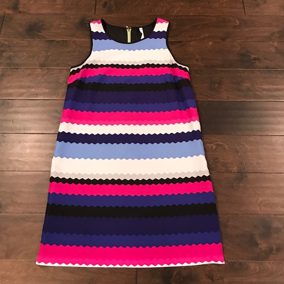 Kensie Dresses & Skirts - Kensie Chevron Shift Dress