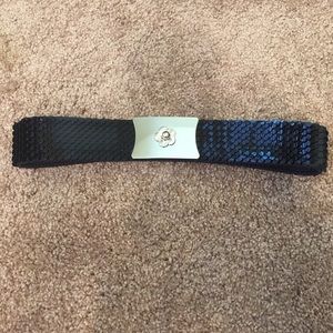 Black evening belt size Small
