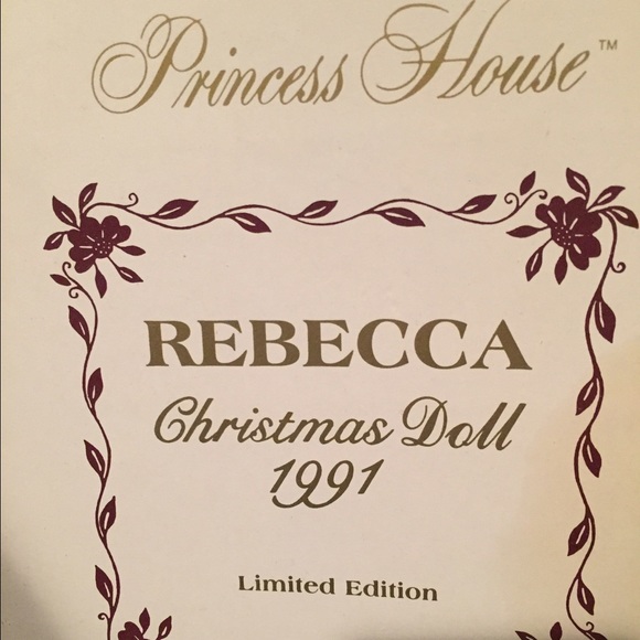 Princess House porcelain doll NIB - Picture 3 of 3