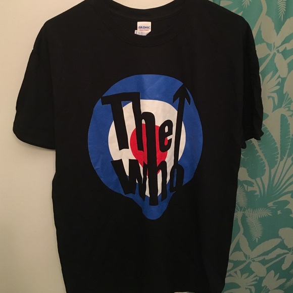 The Who concert band shirts
