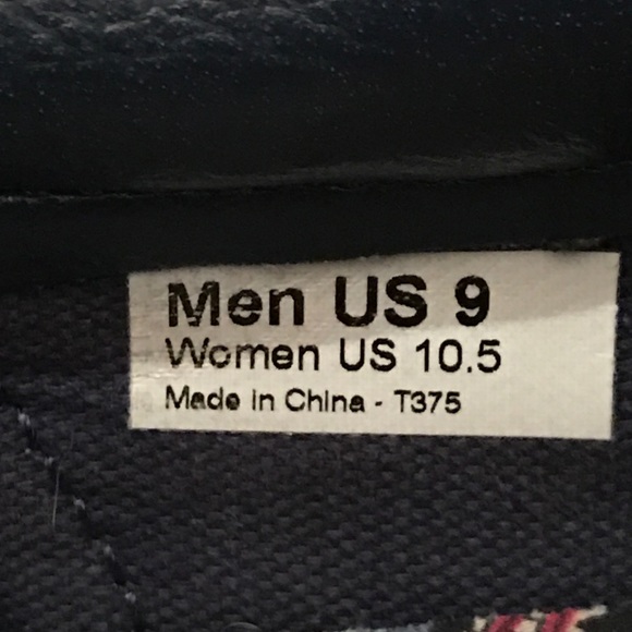 Men's Slip on Vans in Navy Blue - Picture 4 of 4