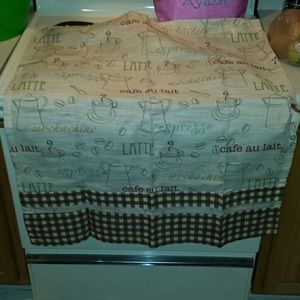 Coffee kitchen curtains