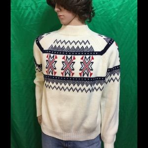 vintage SEARS pullover sweater .