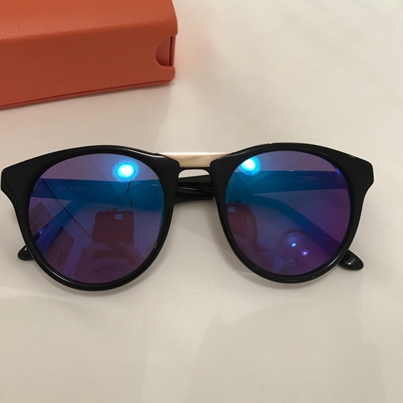 Blue/Purple Smoke & Mirrors Sunglasses - Picture 2 of 4