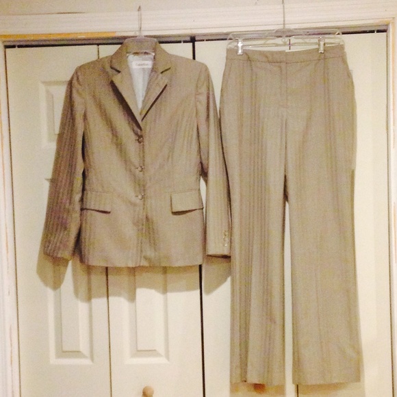 Gray Suit-Calvin Klein