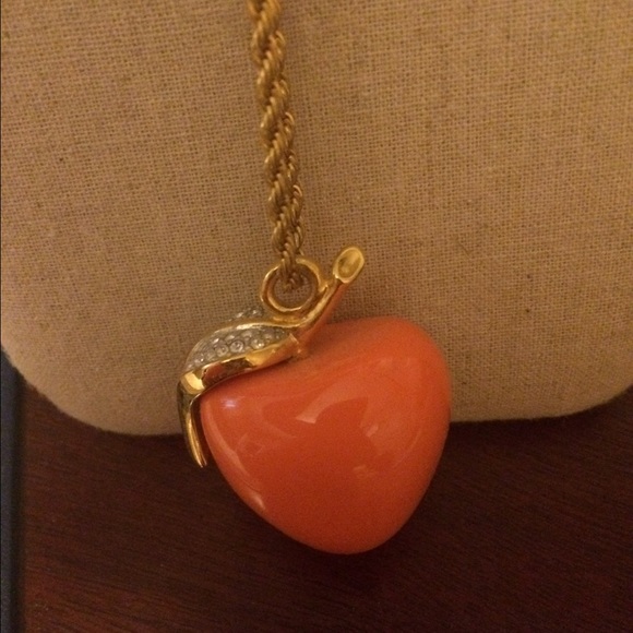 Long KJL Apple necklace