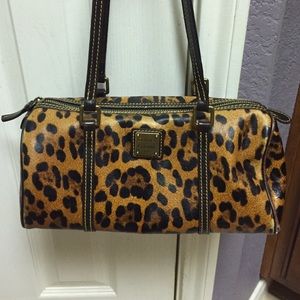 Dooney and Bourke leopard print purse