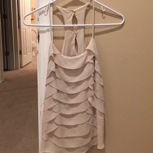 Akira beige tank top size S