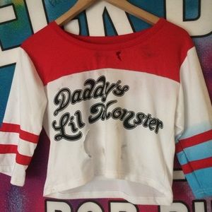 Harley Quinn crop top