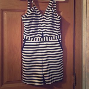 STYLISH STRIPPED ROMPER