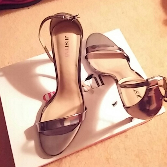 Open toed Stilettos, worn once