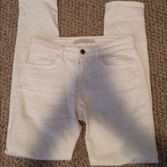White joes jeans