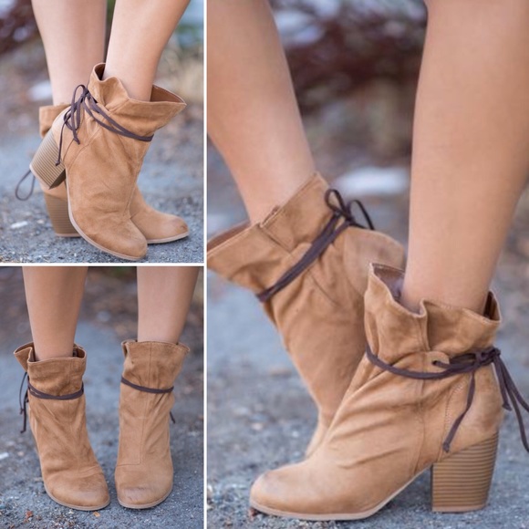 ❣️SOLD❣️ Slouchy Wrap Bootie - Picture 2 of 4