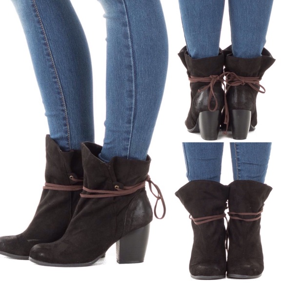 ❣️SOLD❣️ Slouchy Wrap Bootie - Picture 4 of 4