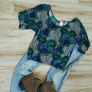 Beautiful print blouse