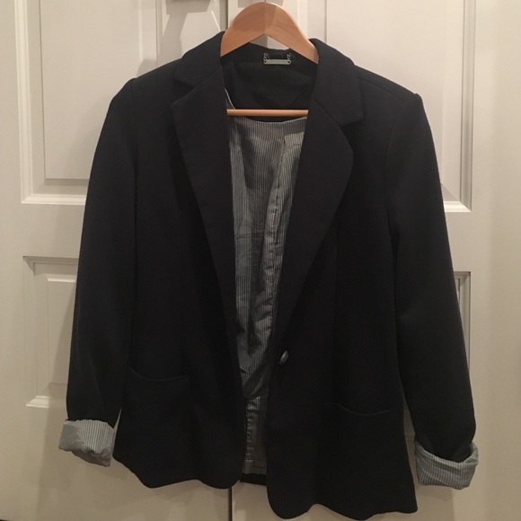Navy blazer