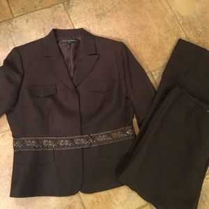 Beautiful Brown Pantsuit