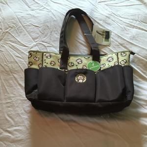 Monkey diaper bag