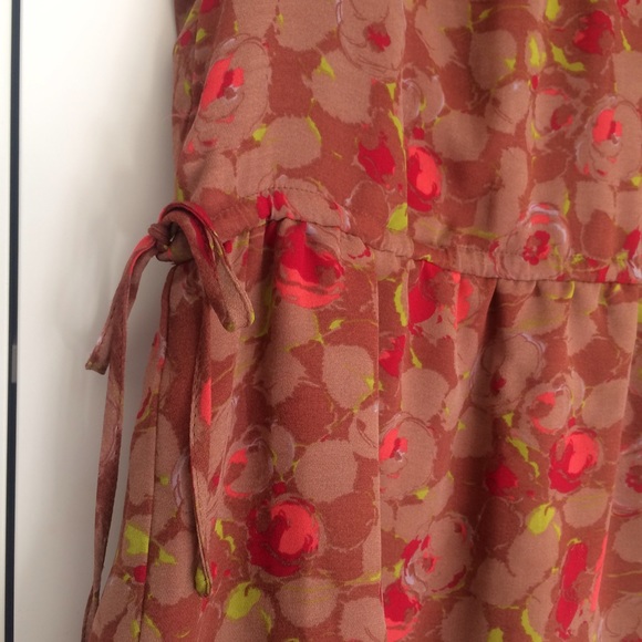 THE GAP🌾 floral dress / side ties / tiered skirt - Picture 2 of 4